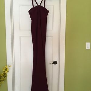 STUNNING Formal Gown - Burgundy